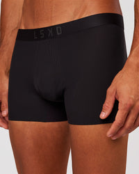 Man wearing Zero Boxer Brief 2pk - Black | Model:Albert | Size:M | Thumbnail Index: 0
