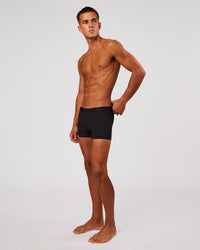 Man wearing Zero Boxer Brief 2pk - Black | Model:Albert | Size:M | Thumbnail Index: 4