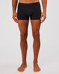 Man wearing Zero Boxer Brief 2pk - Black | Model:Albert | Size:M | Thumbnail Index: 5