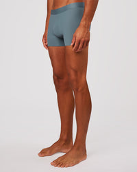 Man wearing Zero Boxer Brief 2pk - Blue Mirage | Model:Albert | Size:M | Thumbnail Index: 2