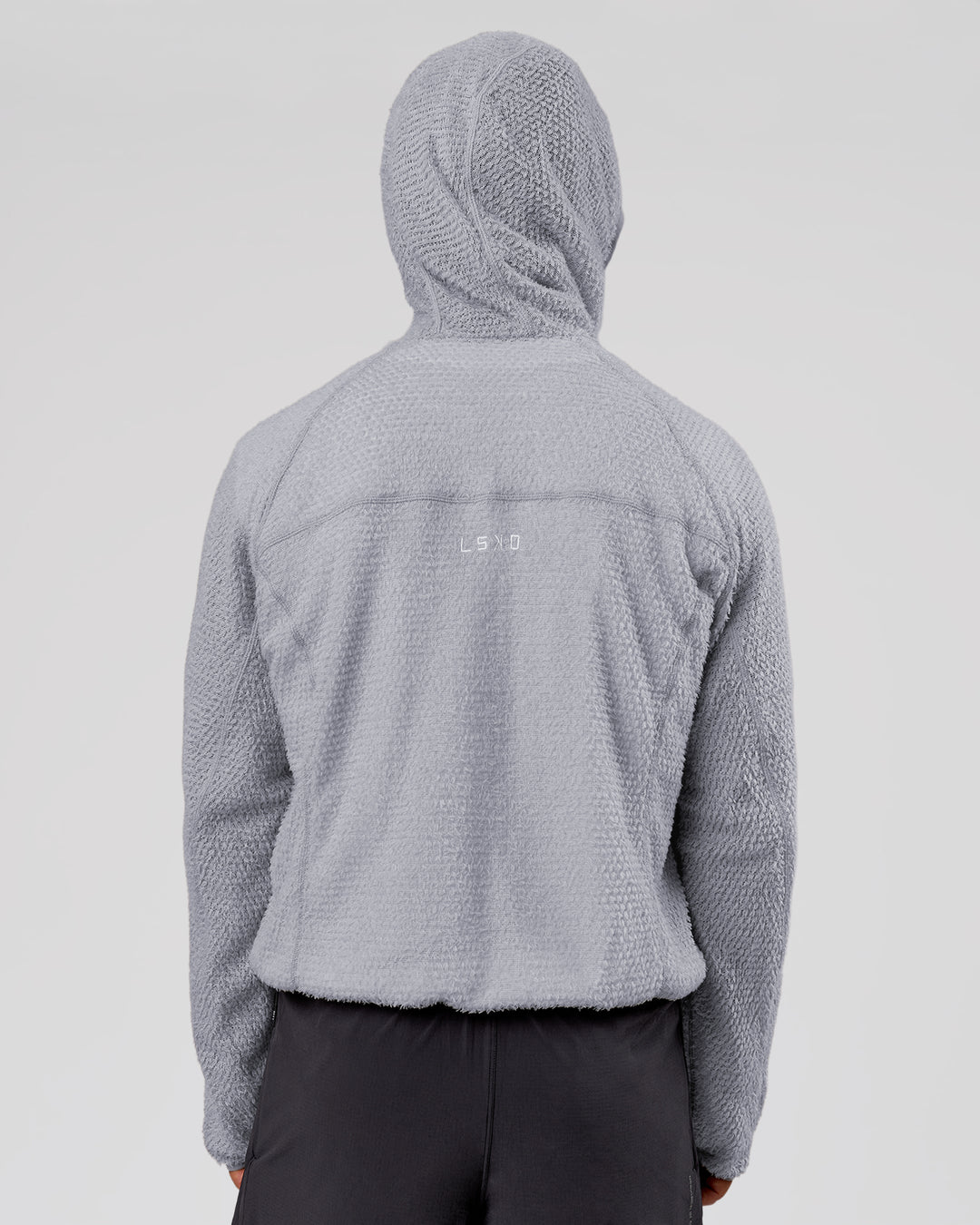 Man wearing AirTherma Hoodie - Alloy | Model:George | Size:M - view 8