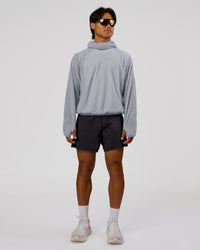 Man wearing AirTherma Hoodie - Alloy | Model:George | Size:M | Thumbnail Index: 10