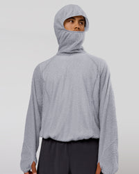 Man wearing AirTherma Hoodie - Alloy | Model:George | Size:M | Thumbnail Index: 13