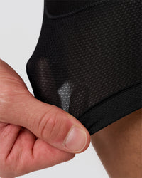 Man wearing Movember x LSKD Pace 5" Lined Running Short - Black | Model:Leandro | Size:M | Thumbnail Index: 13