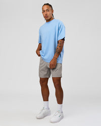 Man wearing Strong is Beautiful Heavyweight Oversized Tee - Open Air | Model:Malebo | Size:M | Thumbnail Index: 19