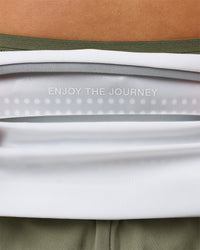Studio image of Accelerate Run Belt - White-Reflective | Thumbnail Index: 11