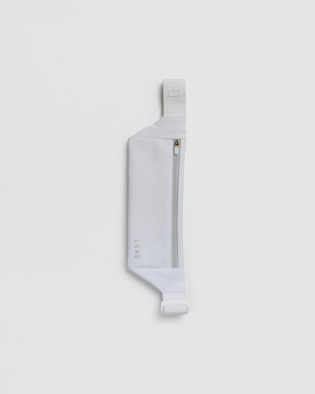 Studio image of Accelerate Run Belt - White-Reflective - view 2