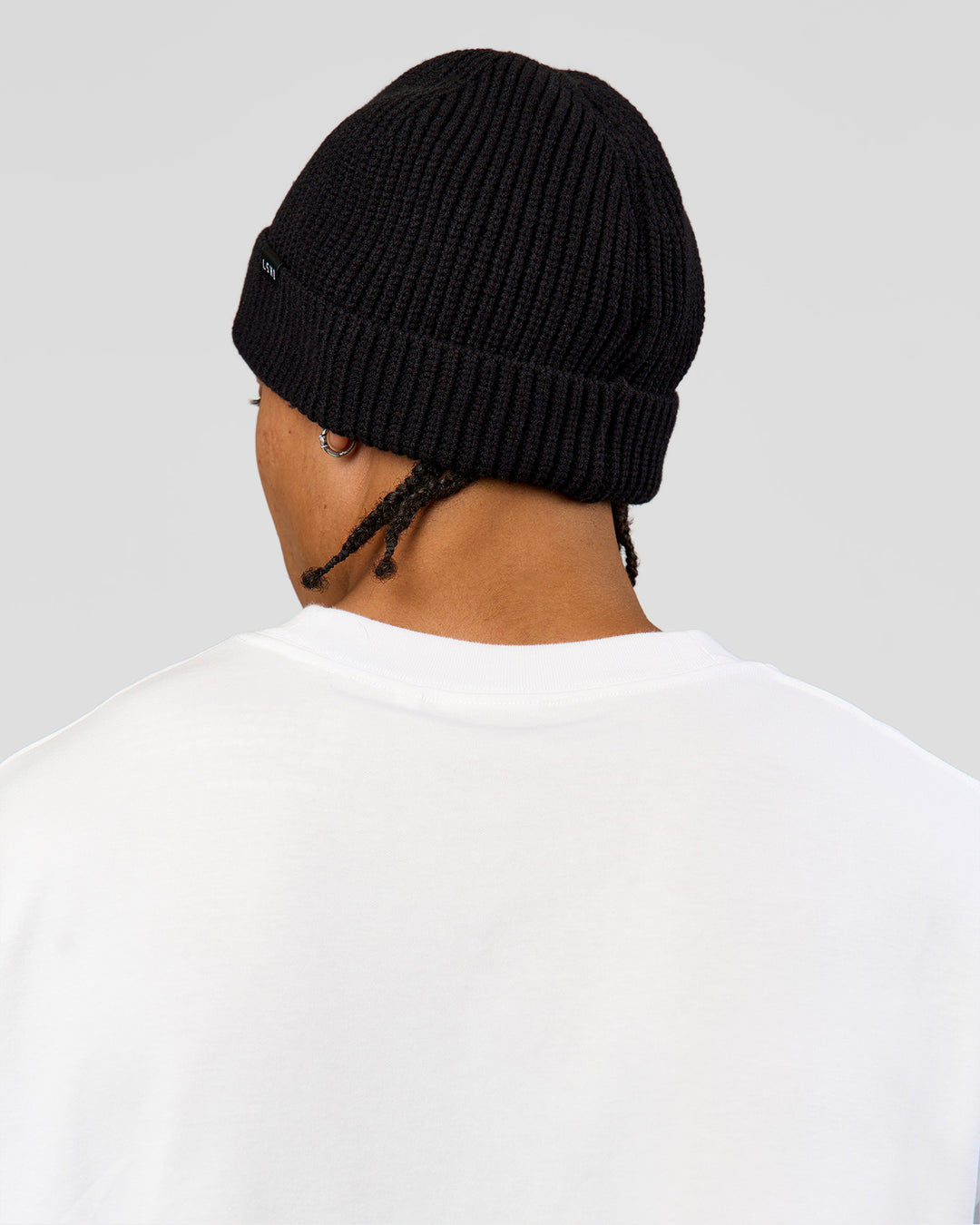 Studio image of All Day Beanie - Black - view 6