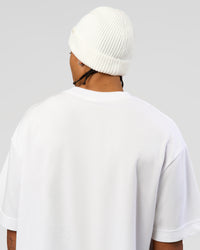 Studio image of All Day Beanie - Oatmeal | Thumbnail Index: 4