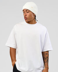 Studio image of All Day Beanie - Oatmeal | Thumbnail Index: 6
