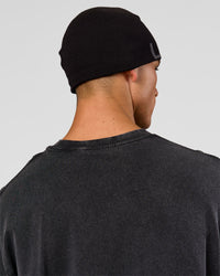 Studio image of Base Beanie - Black | Thumbnail Index: 6