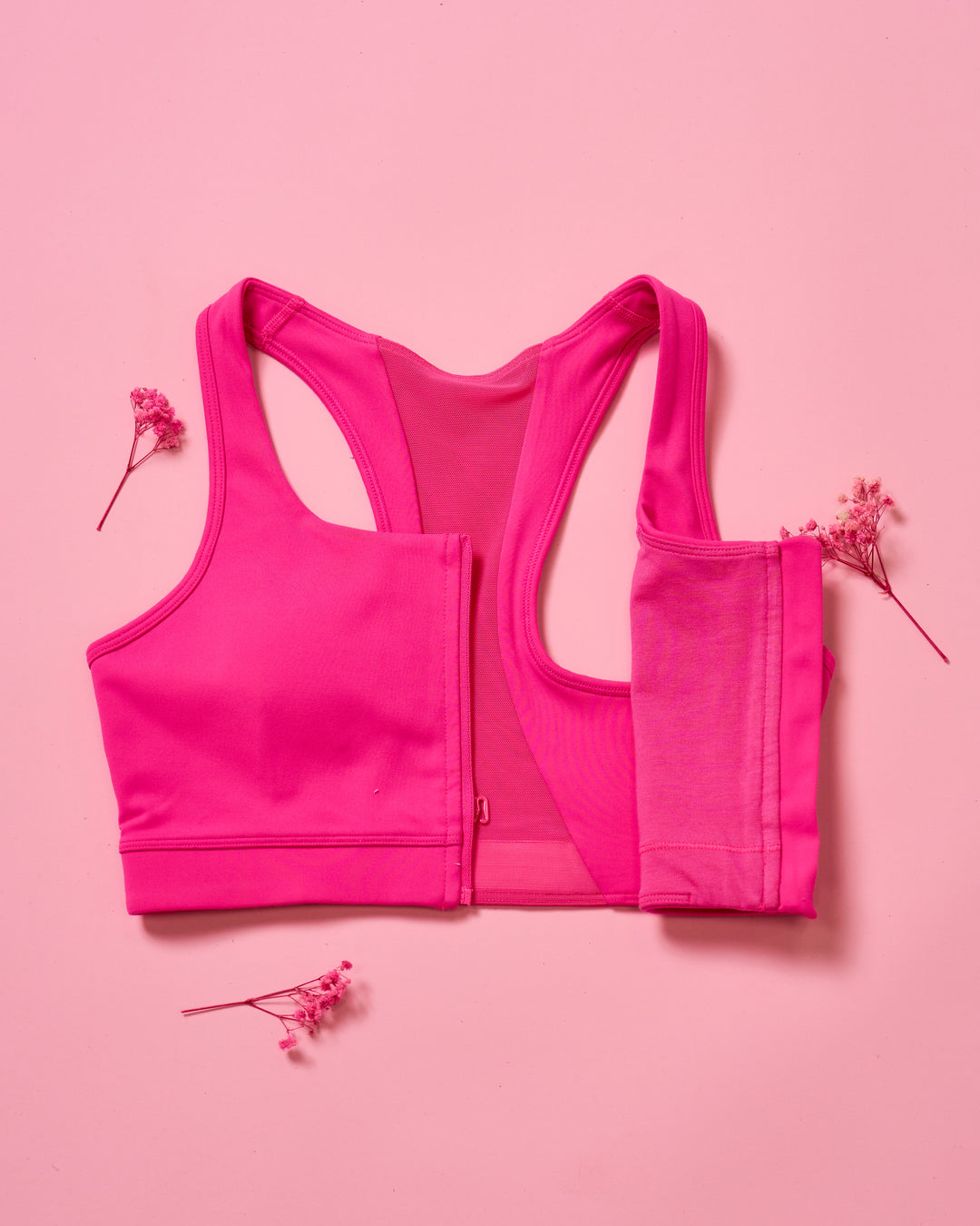 Empowered Sports Bra - Ultra Pink - view 3