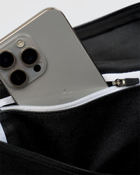 Studio image of Everywhere  Canvas Duffle - Black-White | Thumbnail Index: 5