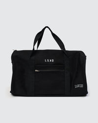 Studio image of Everywhere  Canvas Duffle - Black-White | Thumbnail Index: 8