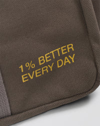 Studio image of Everywhere Canvas Tote - Walnut Grey-Lemon | Thumbnail Index: 2