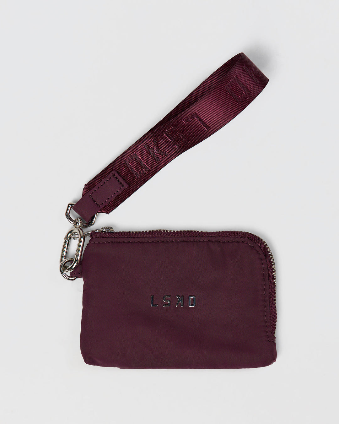 Studio image of Go-To Wristlet Pouch - Cherry Lacquer - view 1