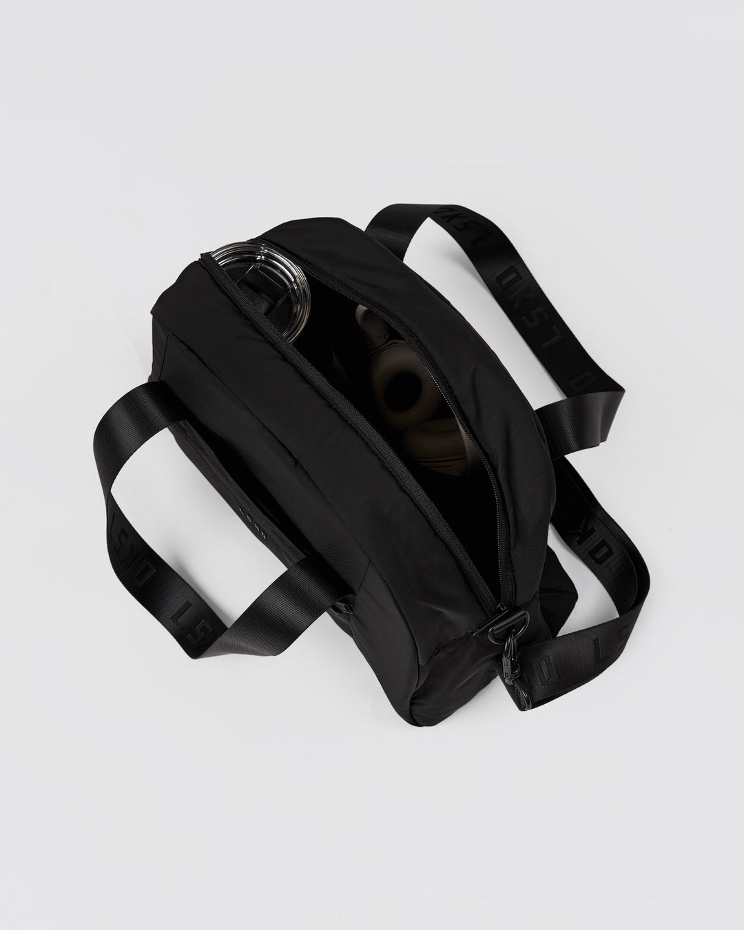 Studio image of Go-To Mini Duffle Bag - Black - view 3