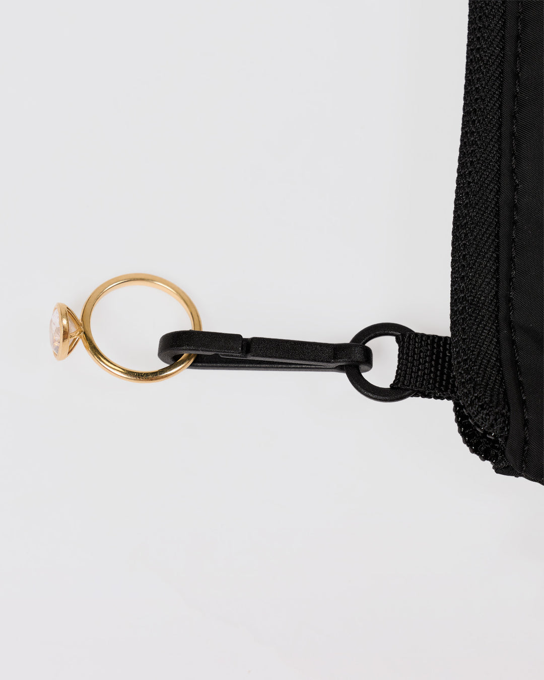 Studio image of Go-To Wristlet Pouch Large - Black - view 3