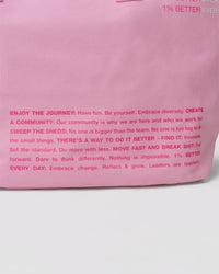 Studio image of Hold It All Canvas Tote - Pink Rose-Ultra Pink | Thumbnail Index: 5