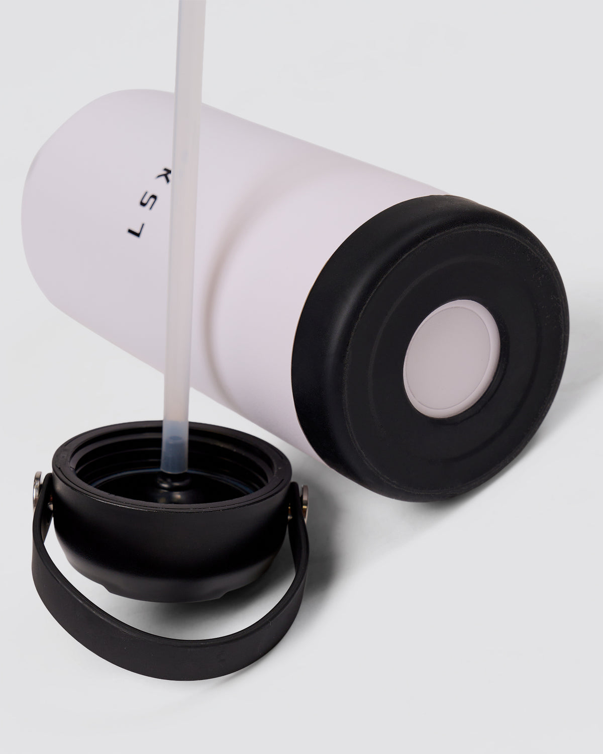 Studio image of Hydra Bottle 32oz - Black-White - view 2