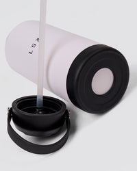 Studio image of Hydra Bottle 32oz - Black-White | Thumbnail Index: 1