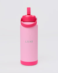Studio image of Hydra Bottle 32oz - Pink Rose-Ultra Pink | Thumbnail Index: 1