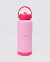 Studio image of Hydra Bottle 32oz - Pink Rose-Ultra Pink | Thumbnail Index: 6