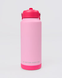 Studio image of Hydra Bottle 32oz - Pink Rose-Ultra Pink | Thumbnail Index: 4