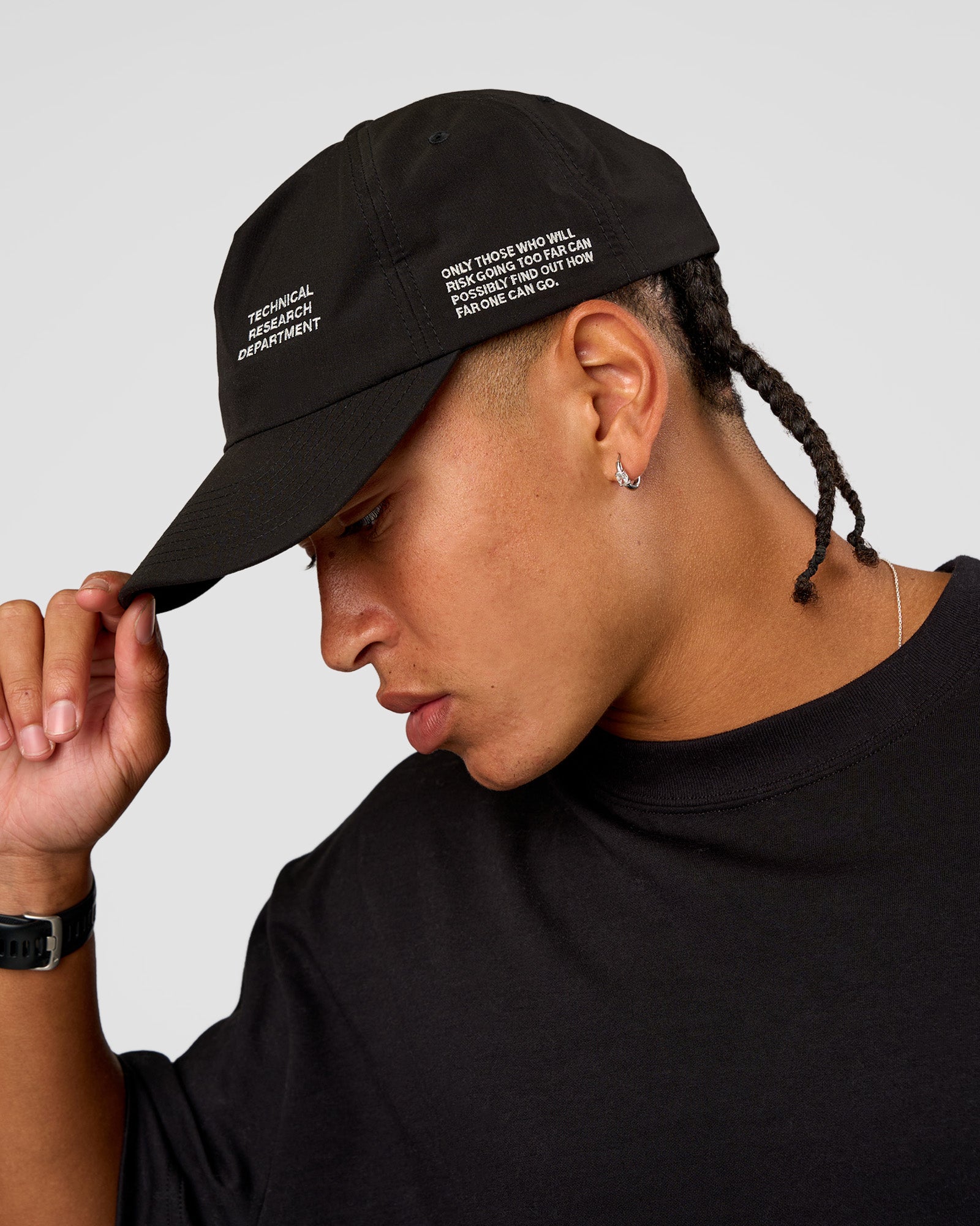 Studio image of LSKD TRD CAP - Black-Off White