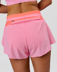 Studio image of Rep Run Belt 2.0 - Pink Rose-Hyper Orange | Thumbnail Index: 0