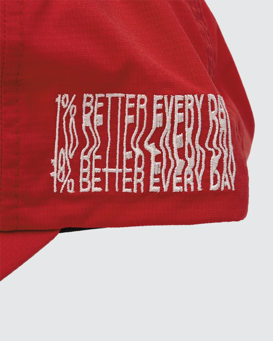 Studio image of Static Grit Pinch Panel Cap - Scarlet - view 8