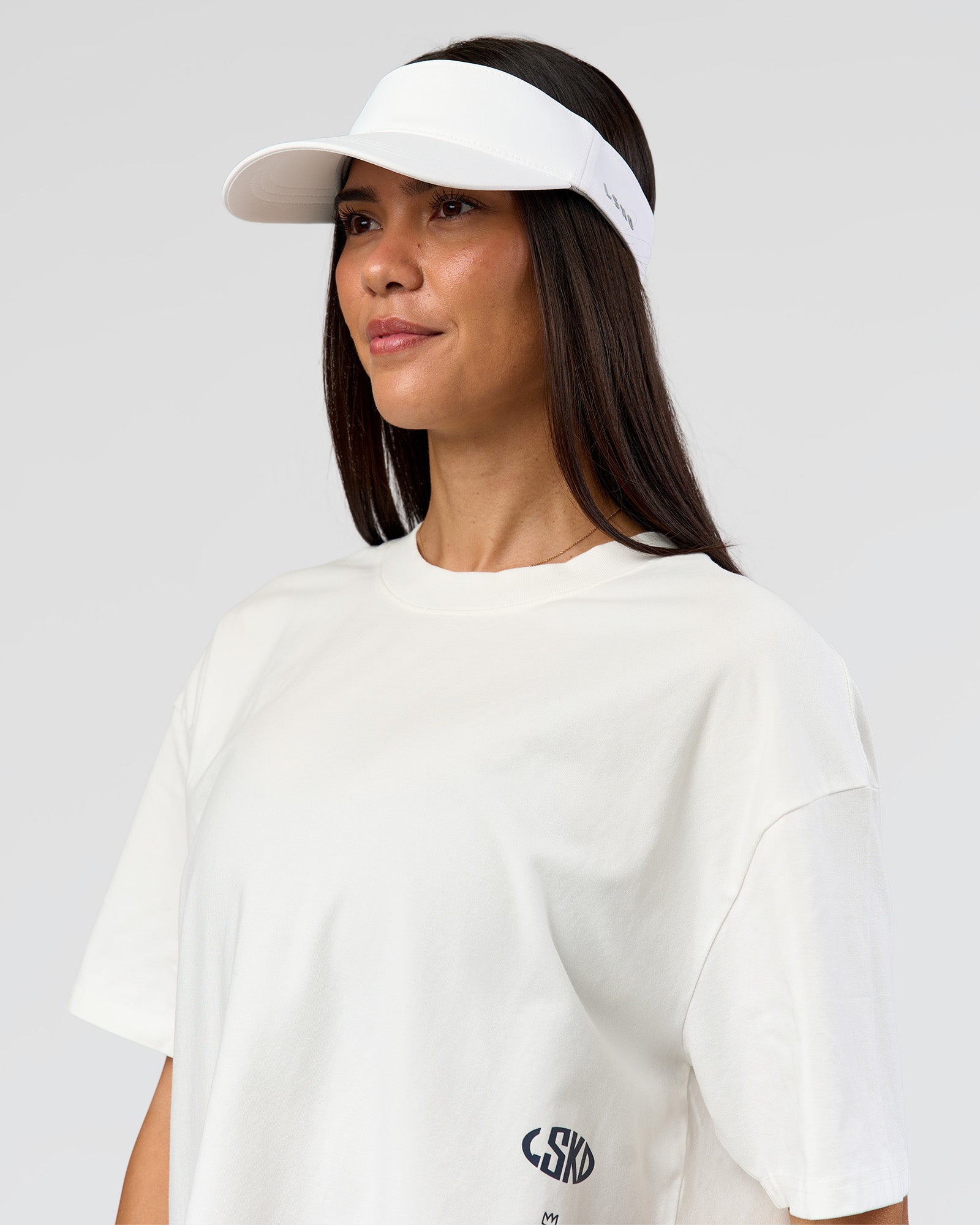 Studio image of Unstoppable Visor - White