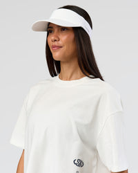 Studio image of Unstoppable Visor - White | Thumbnail Index: 1