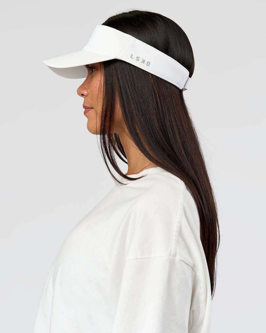 Studio image of Unstoppable Visor - White - view 4