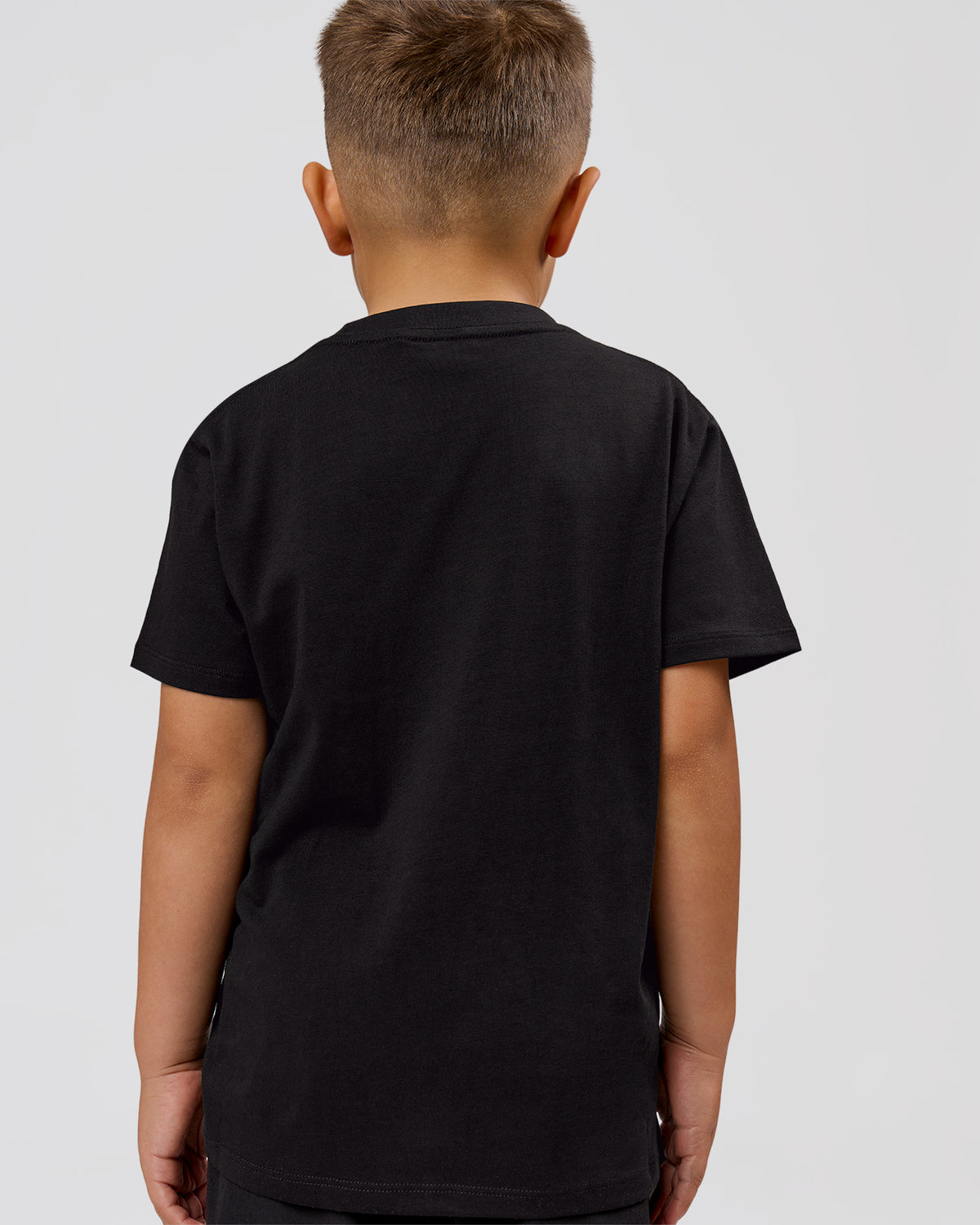 Studio image of VS6 1% Better Kids FLXCotton Tee - Black-White