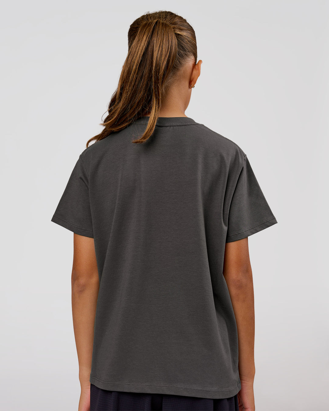 Studio image of VS6 1% Better Kids FLXCotton Tee - Dark Storm - view 4
