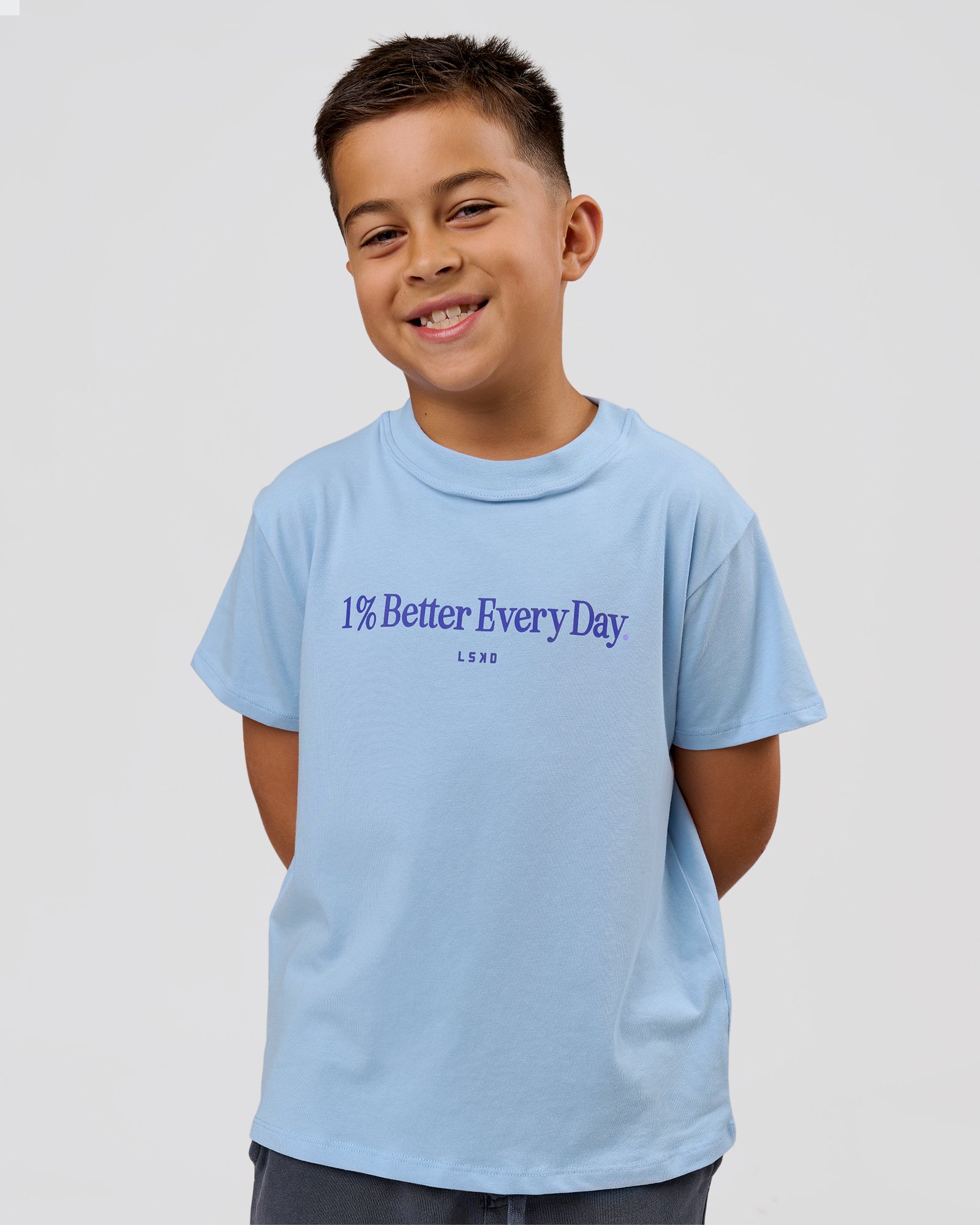 Studio image of VS6 1% Better Kids FLXCotton Tee - Open Air