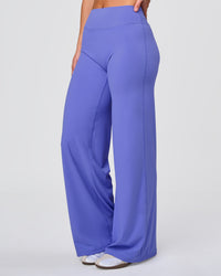 Woman wearing Elixir High-Rise Pant - Bluebell | Model:Amity | Size:S | Thumbnail Index: 0