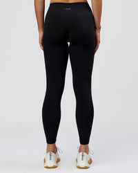Woman wearing RXD Mid-Rise Full Length Legging - Black | Model:Amity | Size:S | Thumbnail Index: 7