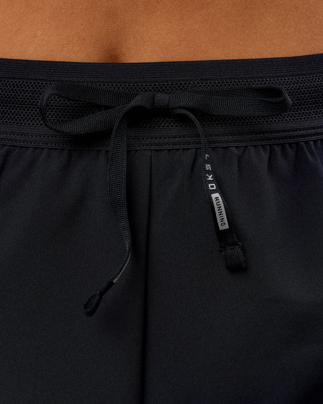 Woman wearing Accelerate 3" High-Rise Running Short - Black-Tech Department | Model:Bianca | Size:S - view 13