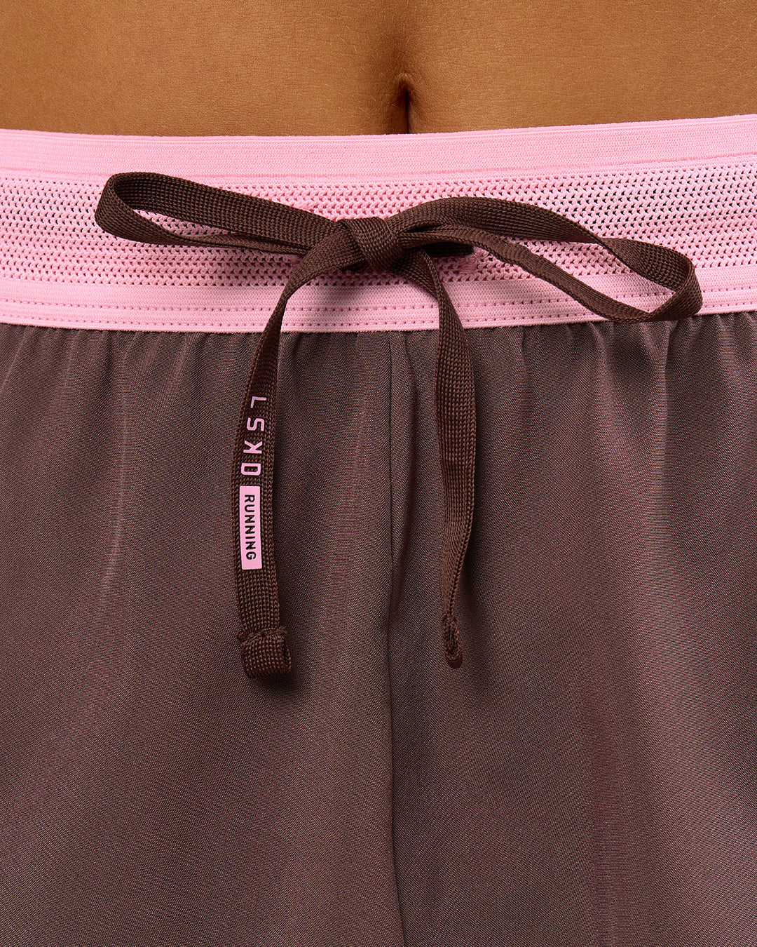 Woman wearing Accelerate 3" High-Rise Running Short - Neapolitan | Model:Bianca | Size:S - view 7