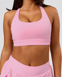 Woman wearing Flow Sports Bra - Pink Rose | Model:Bianca | Size:S | Thumbnail Index: 2