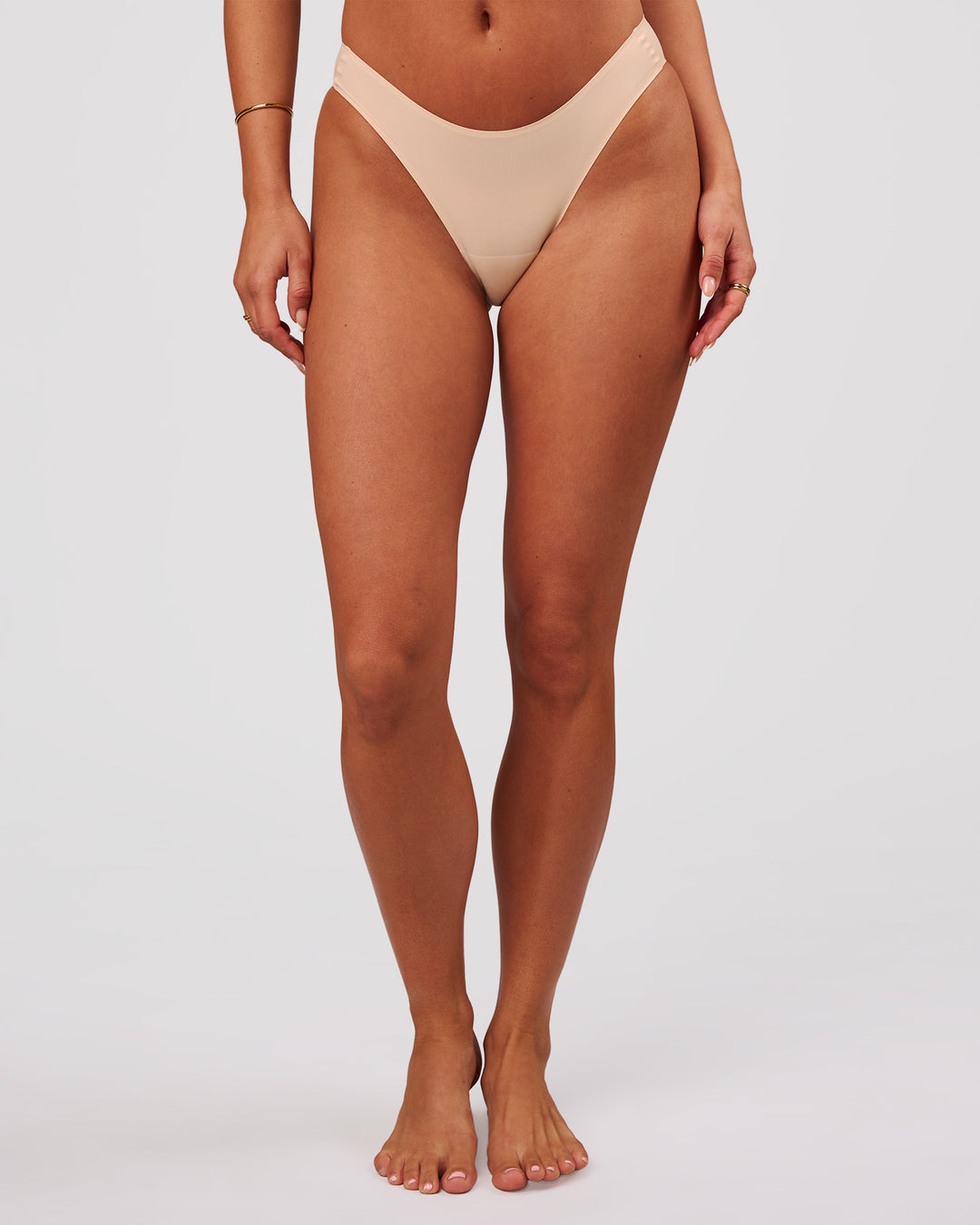 Woman wearing Zero Brief 2pk - Frappe | Model:Bianca | Size:S - view 3