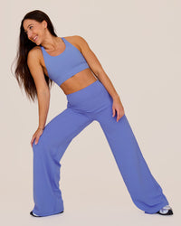Woman wearing Elixir High-Rise Pant - Bluebell | Model:Summer | Size:S | Thumbnail Index: 10