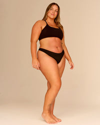 Woman wearing Zero Brief 2pk - Black | Model:Ella | Size:XL | Thumbnail Index: 9