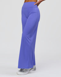 Woman wearing Elixir High-Rise Petite Pant - Bluebell | Model:Issy | Size:XS | Thumbnail Index: 8