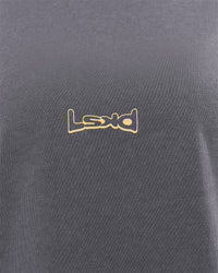 Woman wearing Magma FLXCotton Oversize Tee  - Dark Storm Washed-Lemon | Model:Issy | Size:XS | Thumbnail Index: 16
