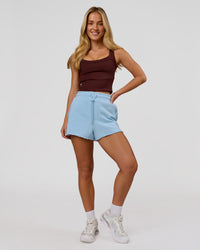 Woman wearing MVP Elite Terry Short - Open Air | Model:Issy | Size:XS | Thumbnail Index: 9