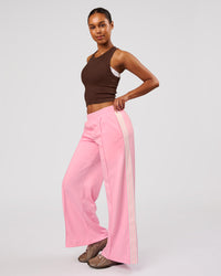 Woman wearing Go-To FLXCotton Rib Crop Tank - Hot Chocolate | Model:Jordan | Size:XS | Thumbnail Index: 4