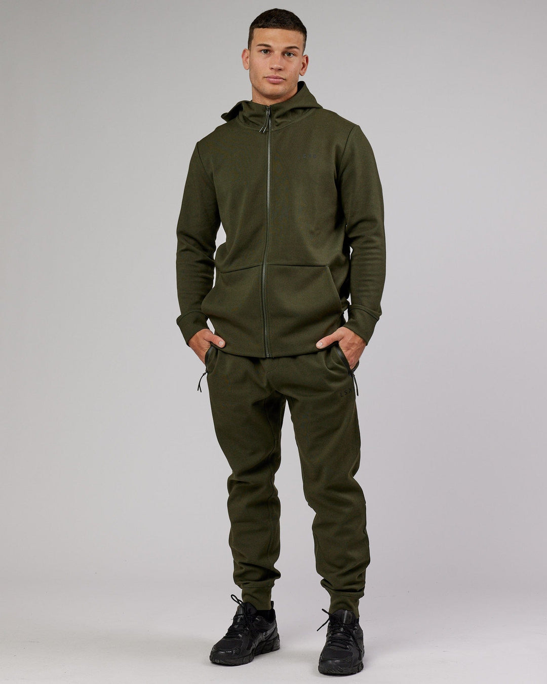 Athlete ForgedFleece Zip Up Hoodie - Forest Night - view 4